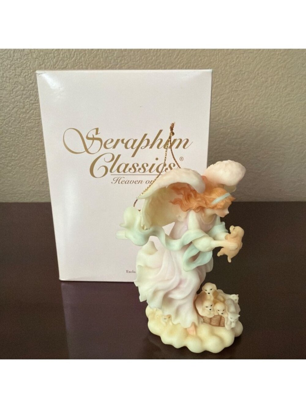 1999 Seraphim Classics Cassidy Blessings from Above Ornament Club Exclusive w/Bo